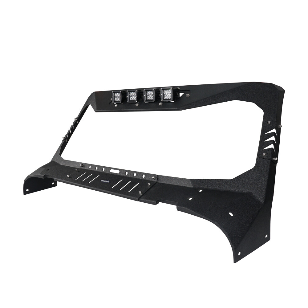 Wrangler Windshield Frame Cover Roof Sun Visor Cowl Body Armor for Jeep Wrangler JK